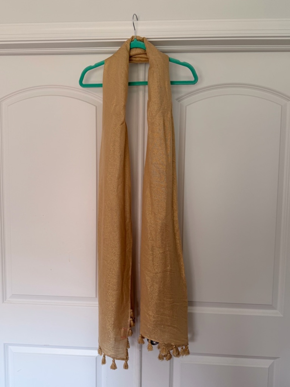 Gold Shimmer Lilly Pulitzer Scarf